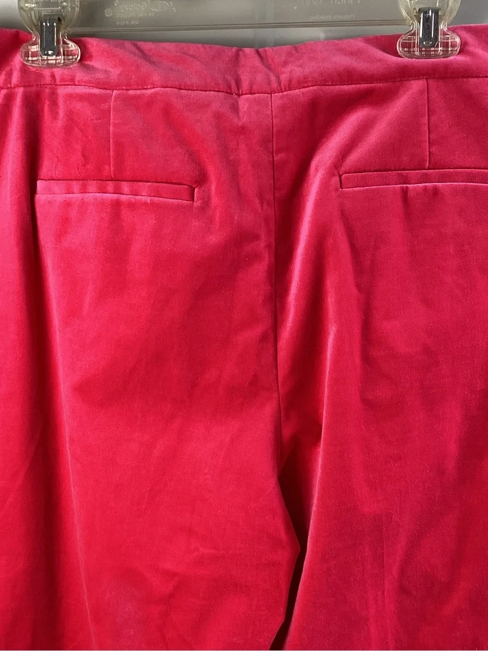 J. Crew Pink Kate Straight-Leg Pants corduroy